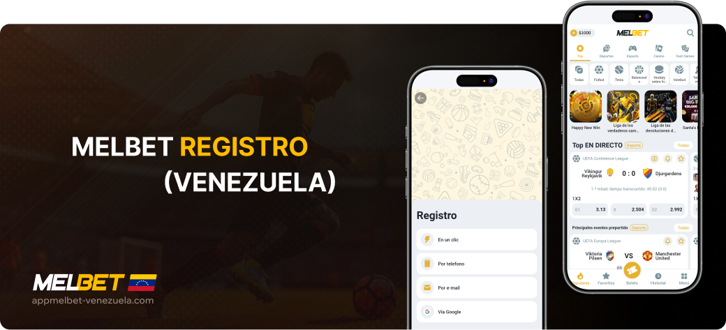 Melbet registro (Venezuela) - App Melbet Venezuela